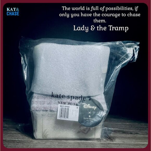 NWT Kate Spade X Disney Dog House Disney Lady Tramp Leather Bag Crossbody Purse - Picture 11 of 13